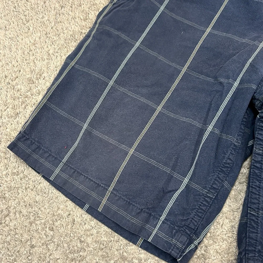 Vintage‎ The North Face Plaid Shorts Mens 38 Blue 9